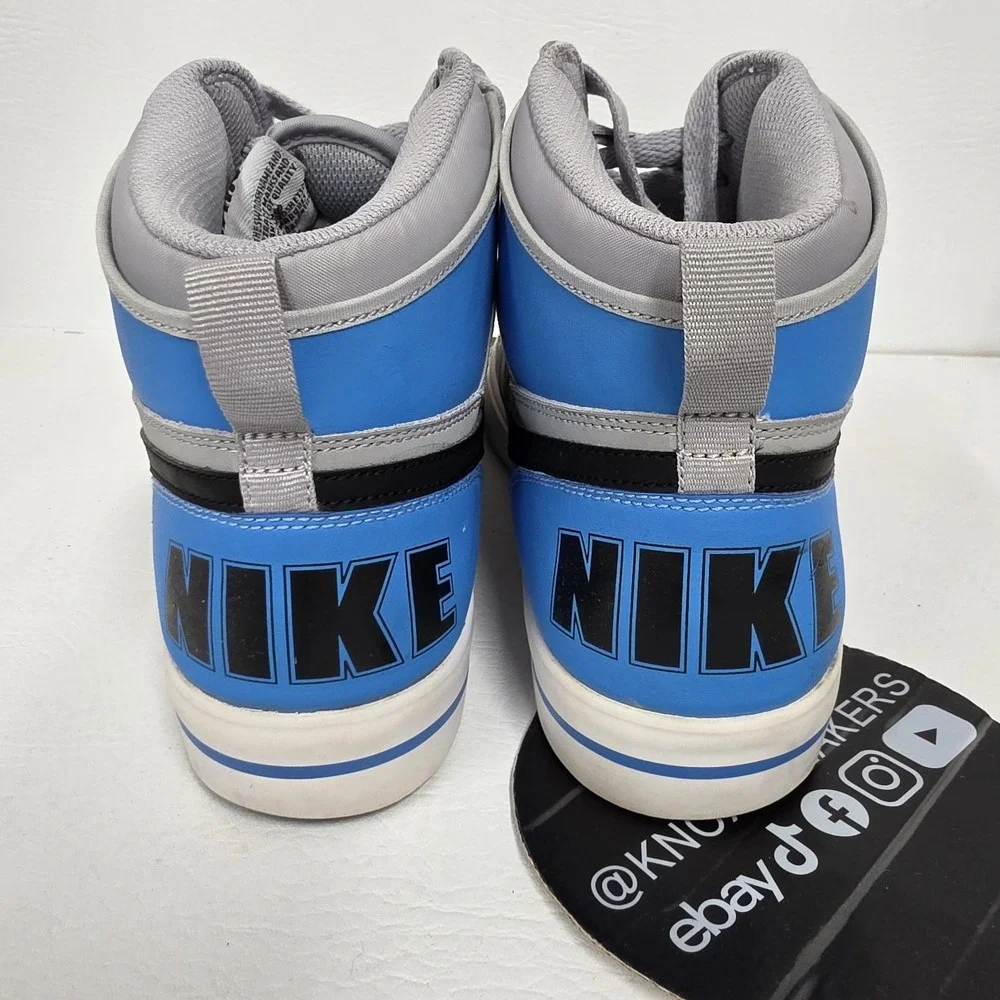 Nike Air Big High AC Wolf Grey Blue Sneaker 477103-041 Men's Size 11.5